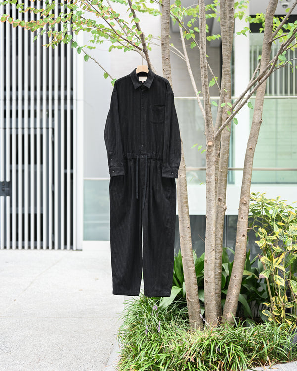 JUMP SUIT, soft twist gabardine