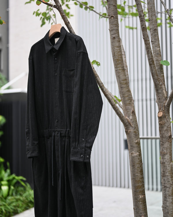 JUMP SUIT, soft twist gabardine