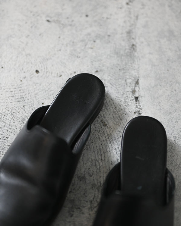 YS LEATHER MULE