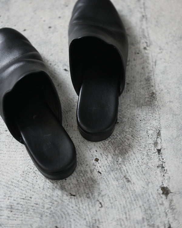 YS LEATHER MULE