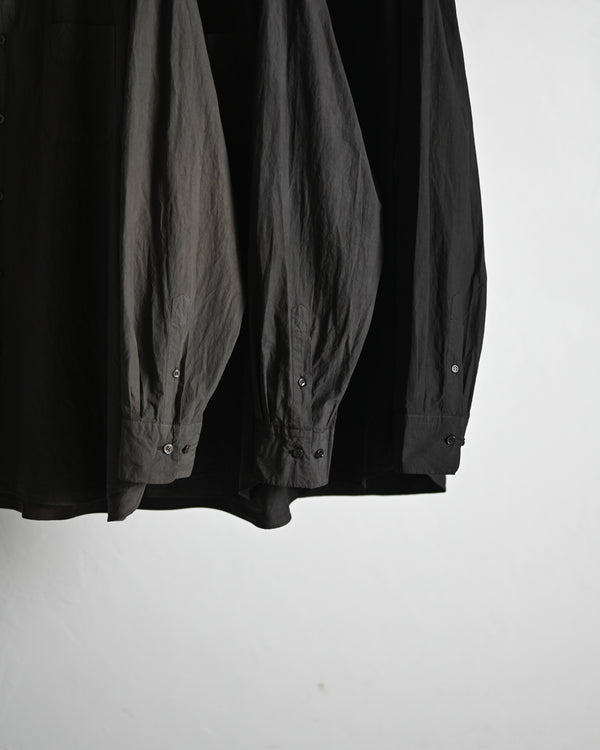REGULAR COLLAR SHIRT, natural garment dye