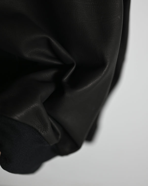 CALF LEATHER FLIGHT JKT