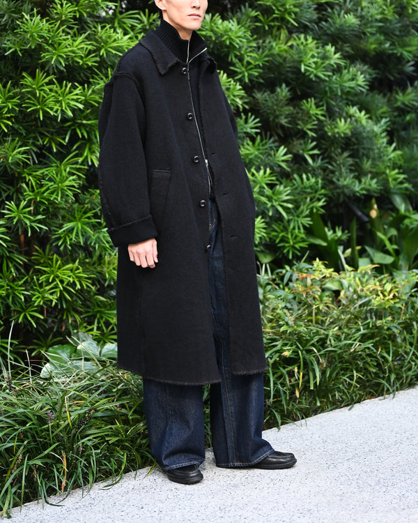 Deep Double Cloth Shrink Single Coat