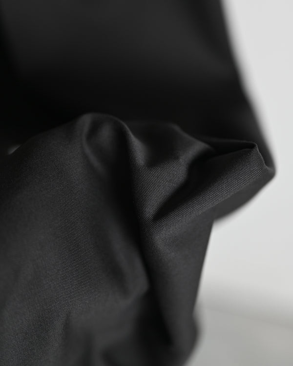 WOOL TWILL EXTRA WIDE TROUSERS