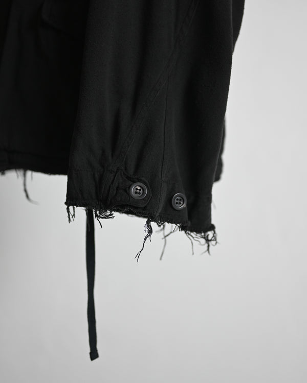 SILK SUEDE FIELD JACKET