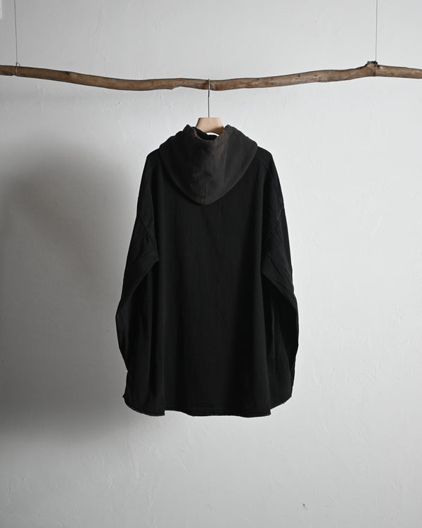 DENIM HOODIE SHIRT