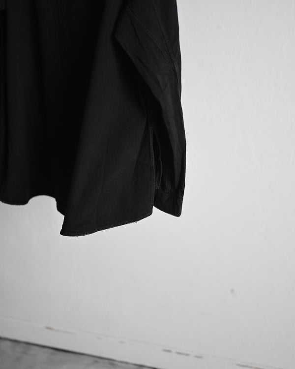 DENIM HOODIE SHIRT
