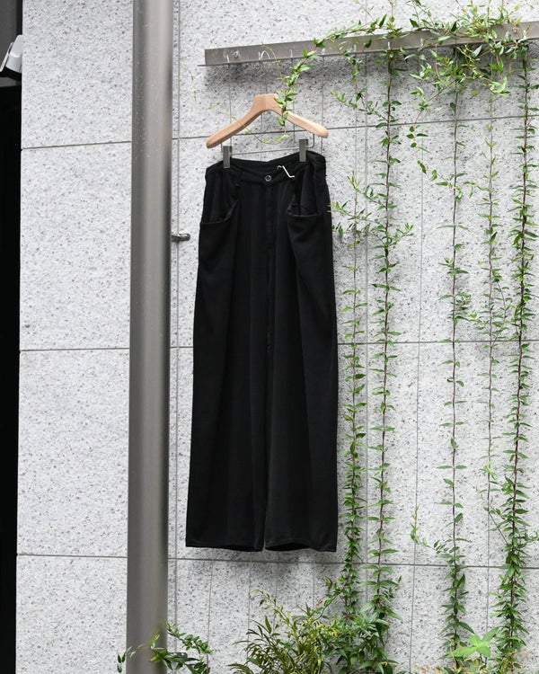 SILK WIDE SLACKS