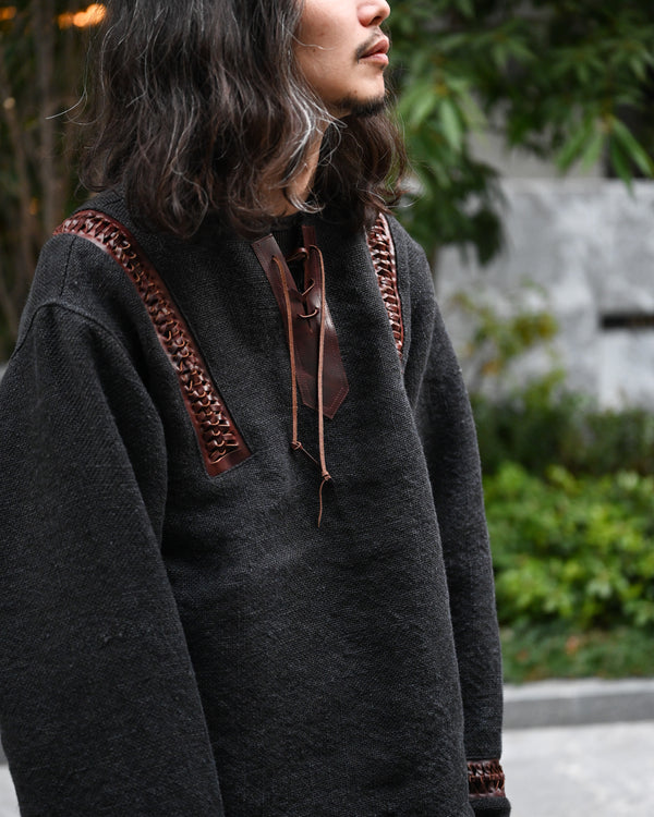 Engraved Cut Out Anorak
