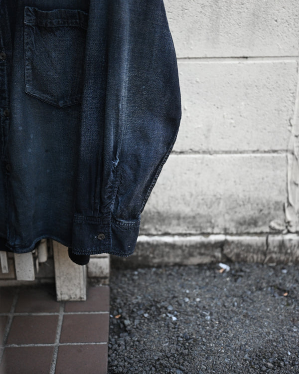 BRUSHSTROKE AGING SHIRT