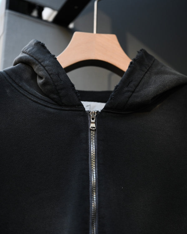LIGHT LOOP ZIP HOODIE