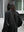 SMOCK-black, canvas linen