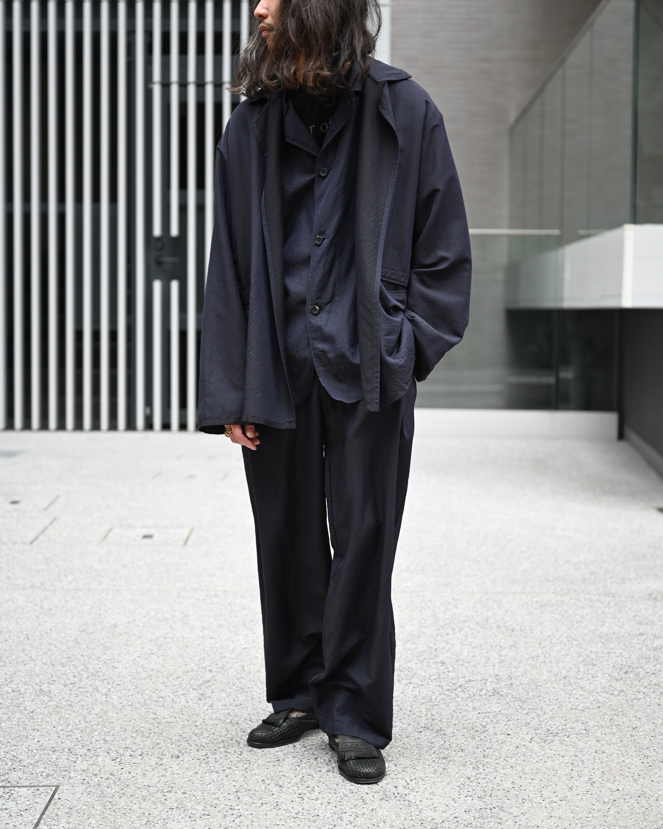 ULTERIOR アルテリア - WASHED WOOL SILK TWILL SH-JKT – coelacanth