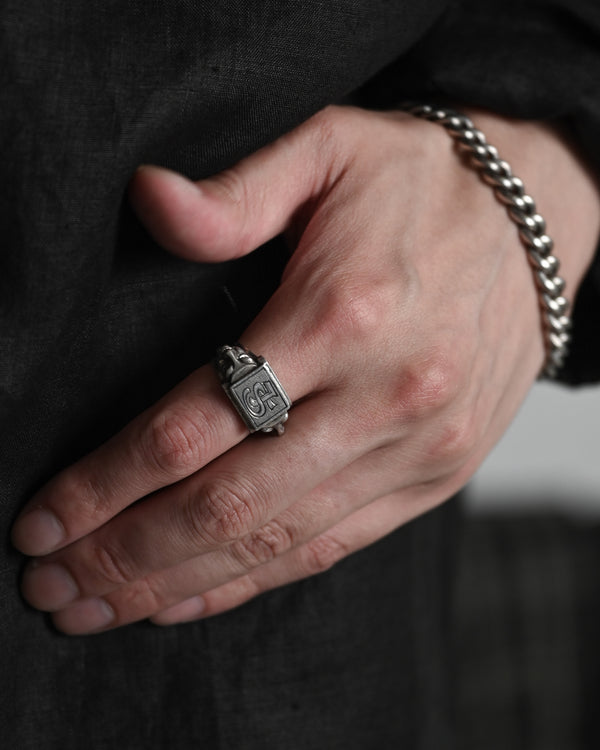 1940 - 1950's Silver Ring, CA001