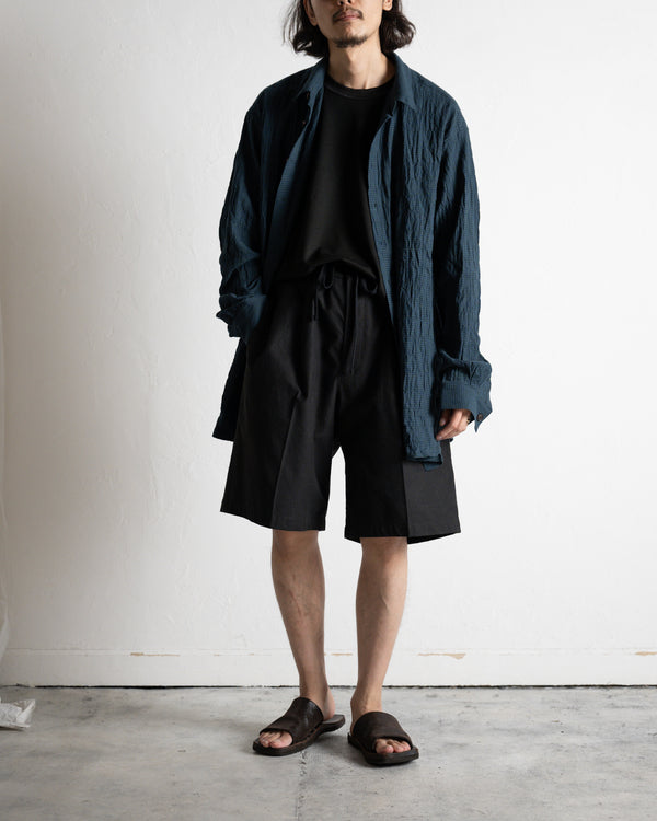Ex. RELAXED FIT SHIRT, shearling twill check
