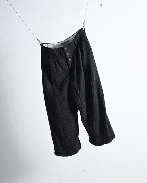 Wool linen kersey hook pants