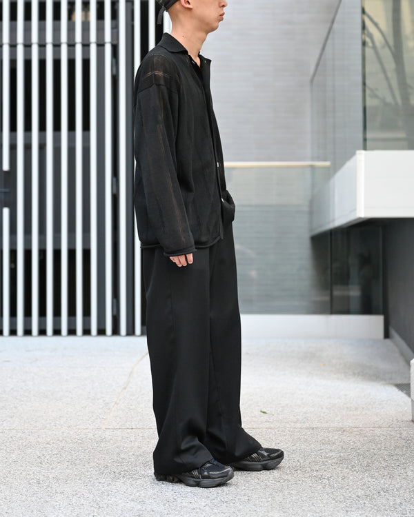 ASHLEY SLACKS, WOOL GABARGINE