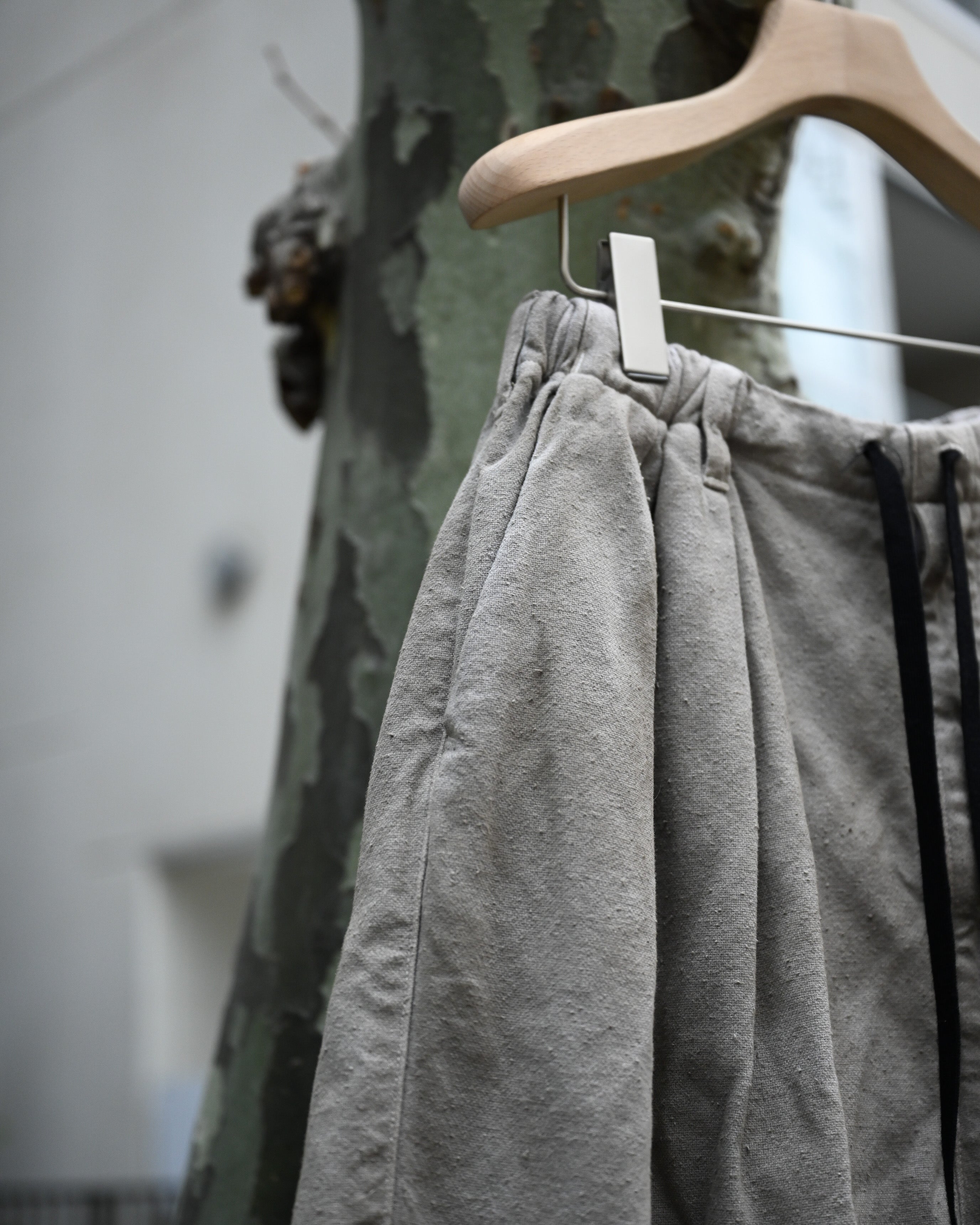完売品　アンセルム　C/R DUCK SHORT PANTS GREIGE 1 ANCELLM アンセルム - C/R DUCK SHORT PANTS, greige – coelacanth