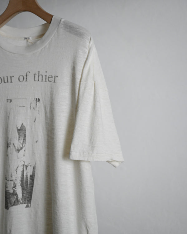My H/S TEE"FOUR OF THEIR", white