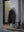 A-LINE TAILORED JACKET, charcoal brown mixed color kasuri