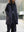 LONG COOK JACKET, slub yarn dobby cloth