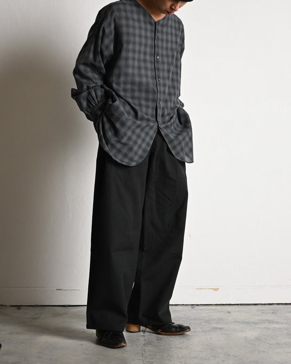 HERRINGBONE 3TUCK PANTS NL