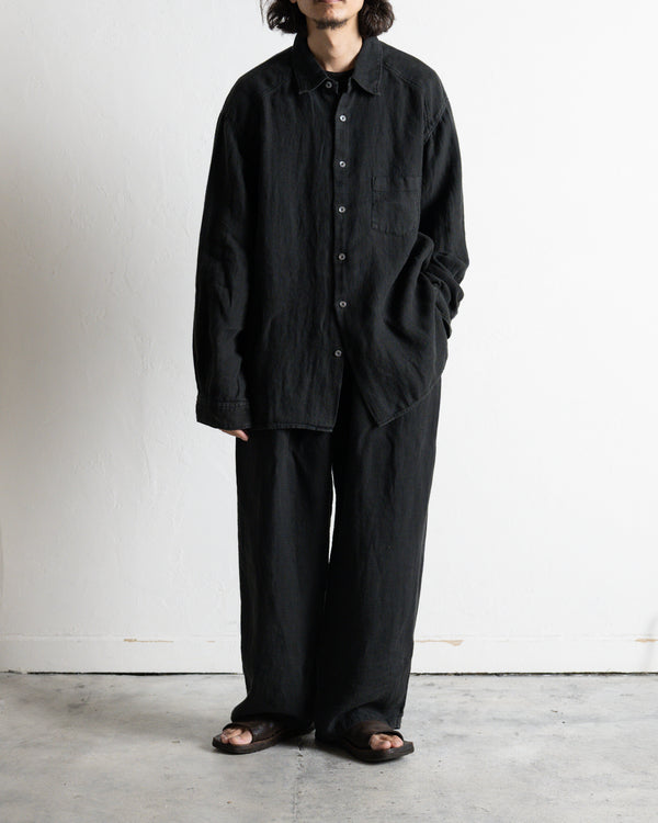 LINEN OVER SHIRT