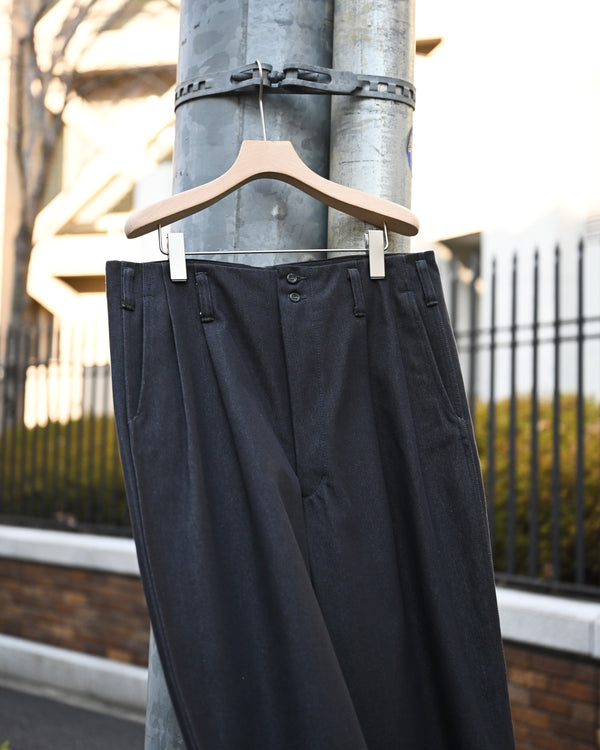 730 (710 EXTRAS -Wide leg- ), denim, black