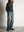 BELTED TROUSERS, raw denim