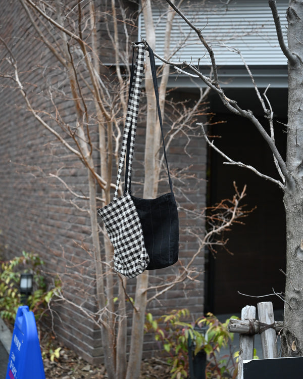 RESEARCHER BAG - MEDIUM, gingham