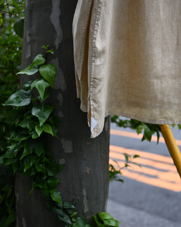 Sleeping shirt, Authentic linen poplin
