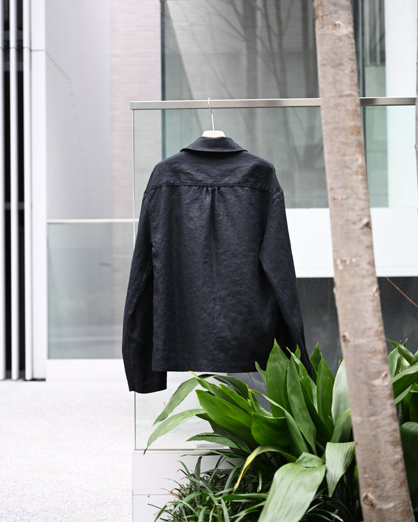 Engraved Linen Jacket