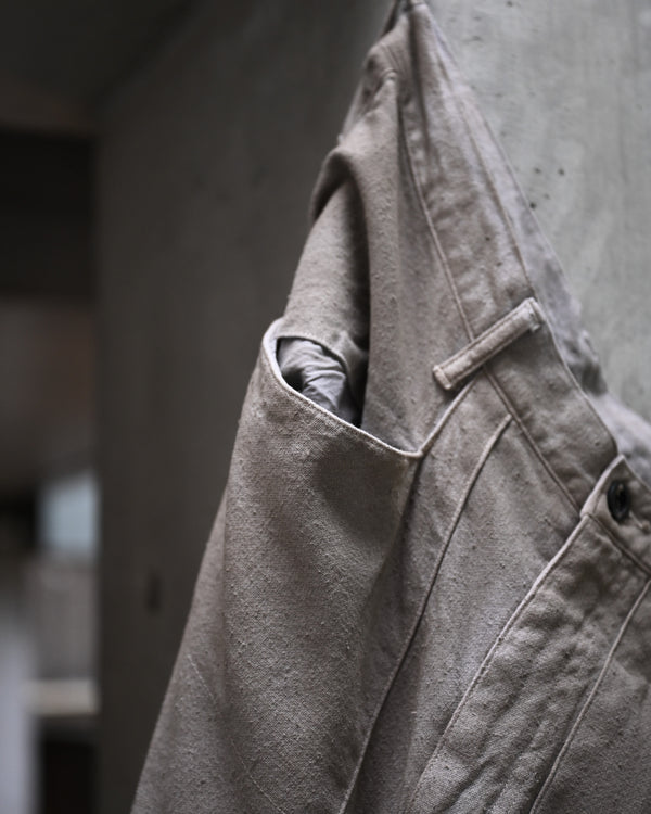 C/R DUCK DOUBLE KNEE PANTS, greige